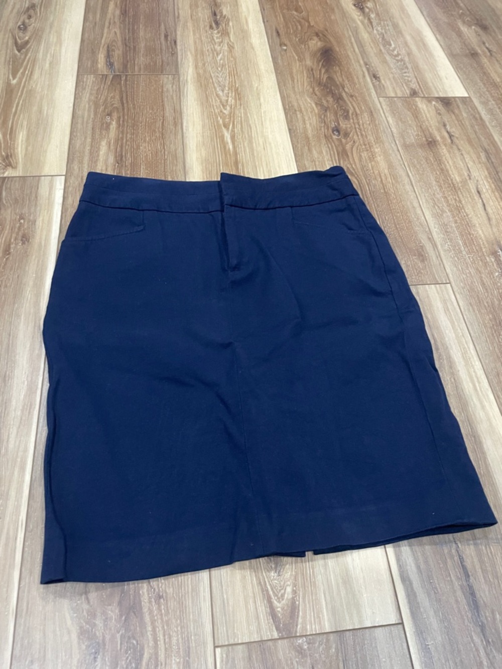 Banana Republic Navy Pencil Skirt - Tailored Work Skirt